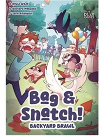 Bag Snatch spel met cartoon personages in actie