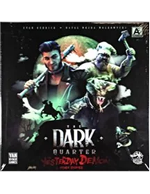 Dark Quest bordspel met fantasy helden en monsters