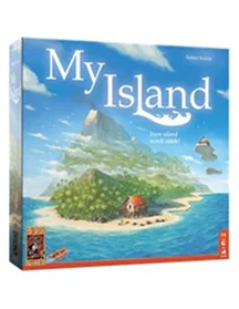 My Island spel met tropisch eiland en bouwen